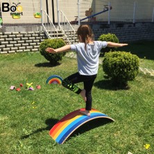Bee Smart Denge Tahtası Life Büyük Boy - Doğal Ahşap