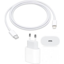 Doatech iPad (6. Nesil) Usb-C Şarj Veri Kablosu 1m ve 20W Usb-C Güç Adaptörü