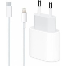 Doatech iPad (7. Nesil) Usb-C Şarj Veri Kablosu 1m ve 20W Usb-C Güç Adaptörü