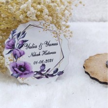 Hayaller Dükkanı 30 Adet Ahşap Magnet Nişan Şekeri 01