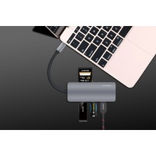 Momax Onelink 6 In 1 Usb-C Hub Çevirici Dönüştürücü