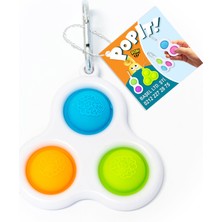 Pop It Push Bubble Pop It Duyusal Oyuncak Özel Stres Anahtarlık 6219