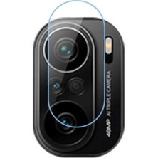 Smcase Xiaomi Redmi K40 Kamera Lens Koruyucu Nano Şeffaf Renksiz