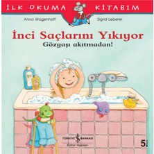 İnci Saçlarını Yıkıyor - Elif Yüzme Öğreniyor - Ata Binmeyi Öğreniyor + Boyama Kitabı