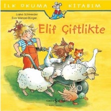 Elif Çiftlikte + Dağ Gezisinde - Minik Elif Kitapları Keşfediyor + Boyama Kitabı