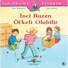 İnci Bazen Öfkeli Olabilir + Üzgün Olabilir - Elifkayakyapmayı Öğreniyor + Boyama Kitabı