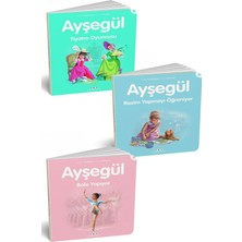 Ayşegül Serisi - Bale Yapıyor - Resim Yapmayı Öğreniyor - Tiyatro Oyuncusu - 3'lü Set