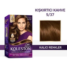 Wella Koleston Koleston 5/37 Kışkırtıcı Kahve Set Krem Saç Boyası