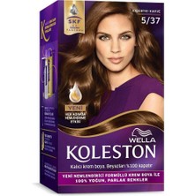 Wella Koleston Koleston 5/37 Kışkırtıcı Kahve Set Krem Saç Boyası