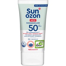 Sunozon Med Yüz Güneş Kremi Spf 50 50 ml