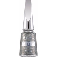 Flormar Glitter Holographic Silver 38 Oje