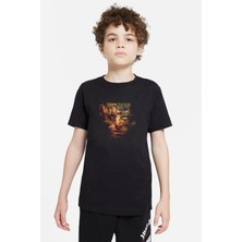Qivi Dream Theater Metropolis Baskılı Unisex Çocuk Siyah T-Shirt