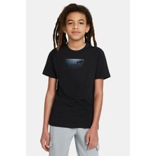 Qivi LED Zeppelin 1977 Baskılı Unisex Çocuk Siyah T-Shirt