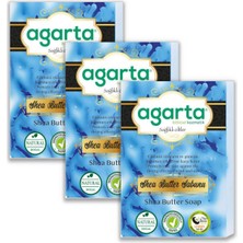 Agarta Doğal El Yapımı Shea Butter Sabunu 150 gr x 3 Adet