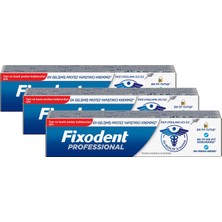 Fixodent Professional Diş Protez Yapıştırıcı Krem 40 gr x 3