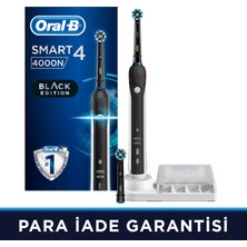 Oral-B Smart 4000 Şarj Edilebilir Diş Fırçası Cross Action Siyah