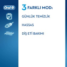 Oral-B Smart 4000 Şarj Edilebilir Diş Fırçası Cross Action Siyah