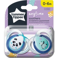 Tommee Tippee 2x  Anytime Emzik 0-6 Ay Turkuaz