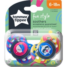 Tommee Tippee 2x Fun Emzik 6-18 Ay Sarı