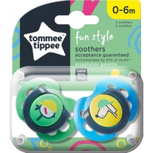 Tommee Tippee 2x Fun Emzik 0-6 Ay Yeşil