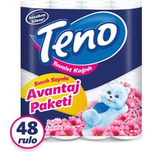 Teno Avantaj Paket Parfümlü Tuvalet Kağıdı 48 Rulo (16 Rulo x 3 Paket)