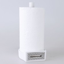 Selim Portofino Kağıt Havluluk Beyaz Gümüş