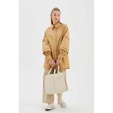 Manuka Deri Everyday Bag Bej