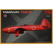 Pm Model PM-102 Yakovlev Yak-15 Model Uçak 1:72