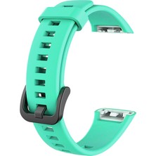 Microsonic Huawei Honor Band 6 Kordon, Silicone Sport Band Turkuaz