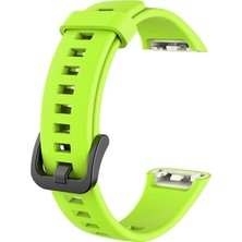 Microsonic Huawei Honor Band 6 Kordon, Silicone Sport Band Yeşil
