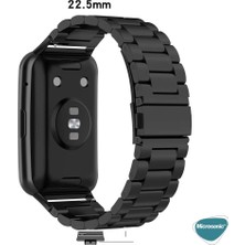 Microsonic Huawei Watch Fit Metal Stainless Steel Kordon Gümüş