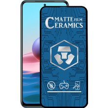 Case World Xiaomi Redmi Note 10 Tam Kaplayan Mat Seramik Nano Esnek Ekran Koruyucu