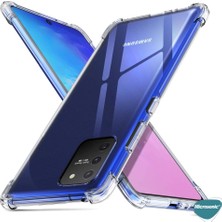 Microsonic Samsung Galaxy S10 Lite Kılıf Shock Absorbing Şeffaf