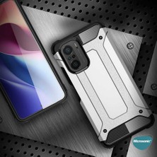 Microsonic Xiaomi Mi 11I Kılıf Rugged Armor Kırmızı