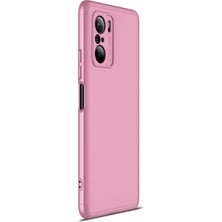 Microsonic Xiaomi Mi 11I Kılıf Double Dip 360 Protective Rose Gold