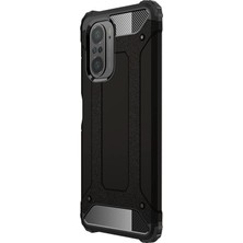 Microsonic Xiaomi Mi 11I Kılıf Rugged Armor Siyah