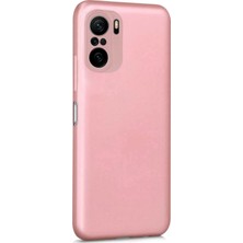 Microsonic Matte Silicone Xiaomi Mi 11I Kılıf Rose Gold