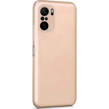 Microsonic Matte Silicone Xiaomi Mi 11I Kılıf Gold