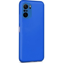 Microsonic Matte Silicone Xiaomi Mi 11I Kılıf Mavi