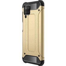 Microsonic Samsung Galaxy M12 Kılıf Rugged Armor Gold