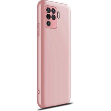 Microsonic Oppo Reno 5 Lite Kılıf Double Dip 360 Protective Rose Gold