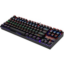 Redragon K552-KR Kumara Rainbow Red Switch Mekanik Kablolu Oyuncu Klavye