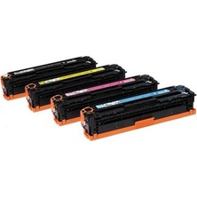 Colorful Toner Canon I-Sensys LBP-623CDW Yazıcı Uyumlu Muadil Toner 4 Renkli Set  054