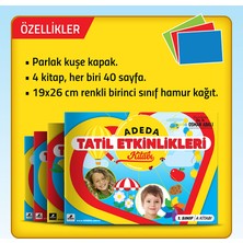 Adeda Yayıncılık Tatil Etkinlikleri Kitabı 1. Sınıf