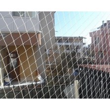 Ünallar Tarım Kuş Filesi 3 x 3 Metre Balkon Kapama Ağı Kuş Önleme Filesi Güvercin Filesi Balkon Filesi