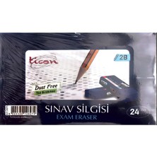 Ticon Sınav Silgisi Mavi 24'lü