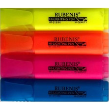 Rubenis Fosforlu Kalem 4 Adet