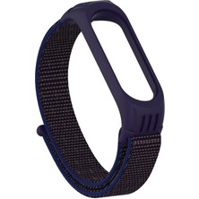 Bilişim Akademi Xiaomi Mi Band 3 4 5 6 Hasır Kumaş Örgü Spor Kordon Kayış
