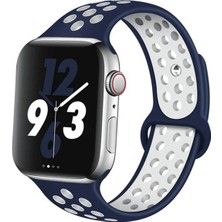 Microcase Samsung Gear S4 42 mm Için Delikli Silikon Kordon Kayış - KY12
