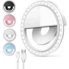 Yamantic 2020 Selfie Işığı Ring Light LED Flash Beauty Light Taşınabilir Ledli